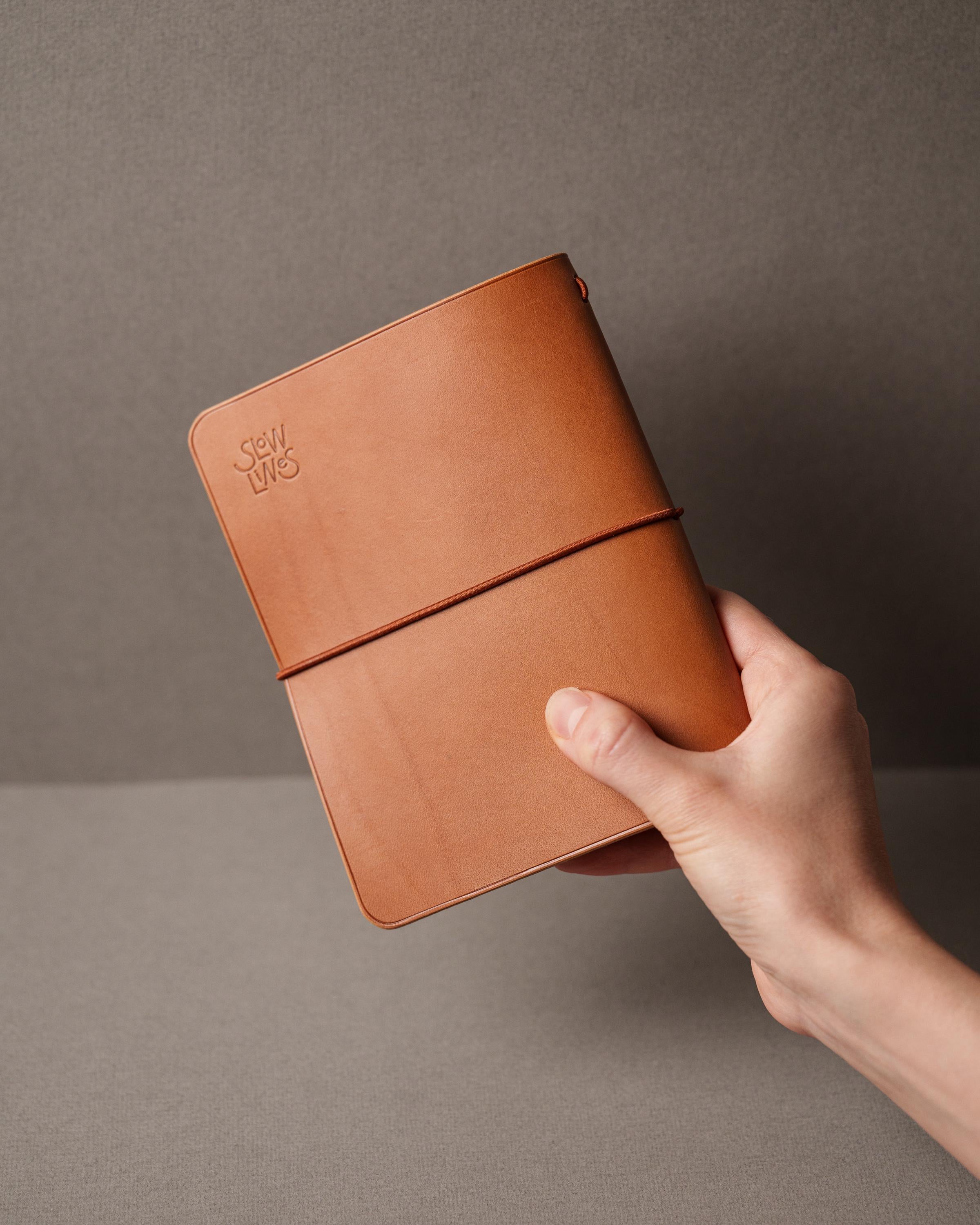 Camel Tan Buttero Leather Cover