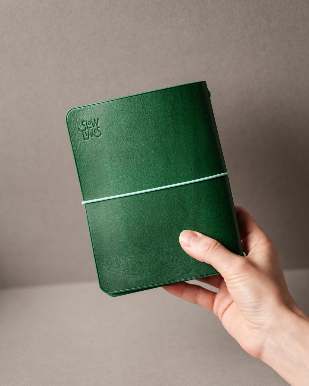 Green Buttero A6 cover, ready to ship