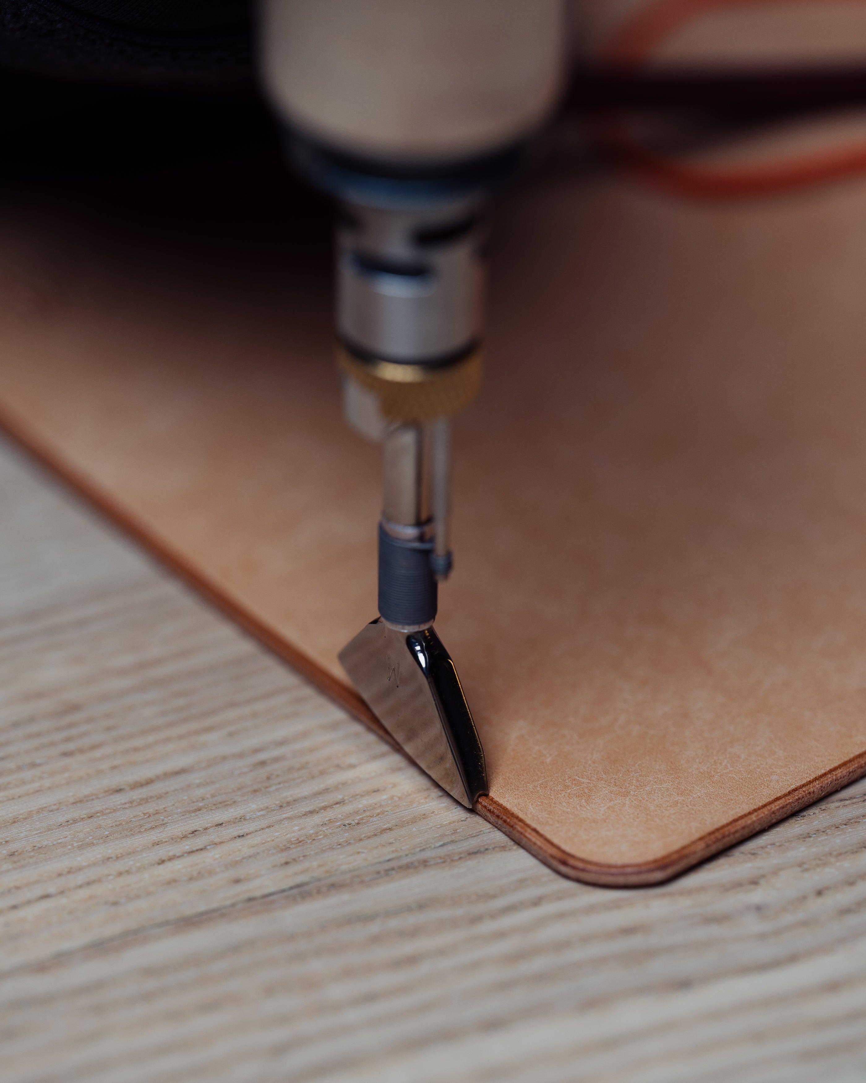 Natural Pueblo Leather Trifold Cover