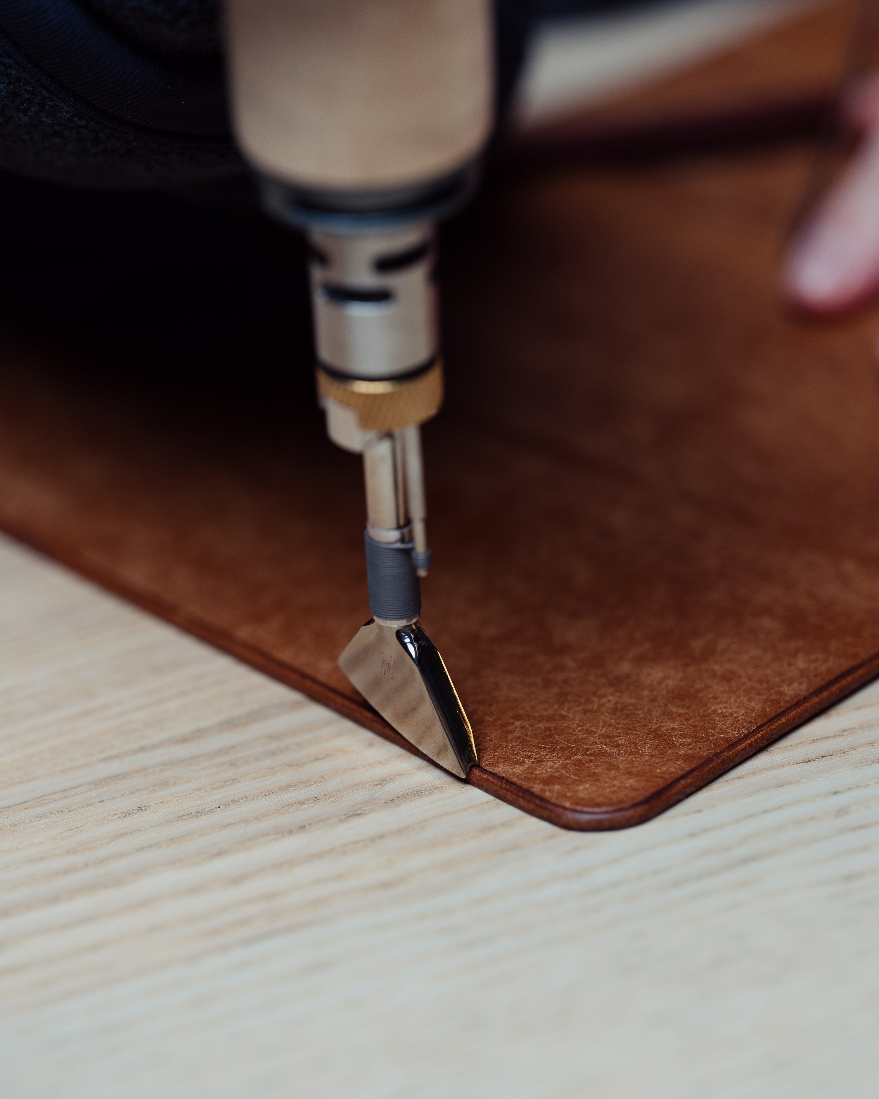Brown Pueblo A6 trifold cover, ready to ship