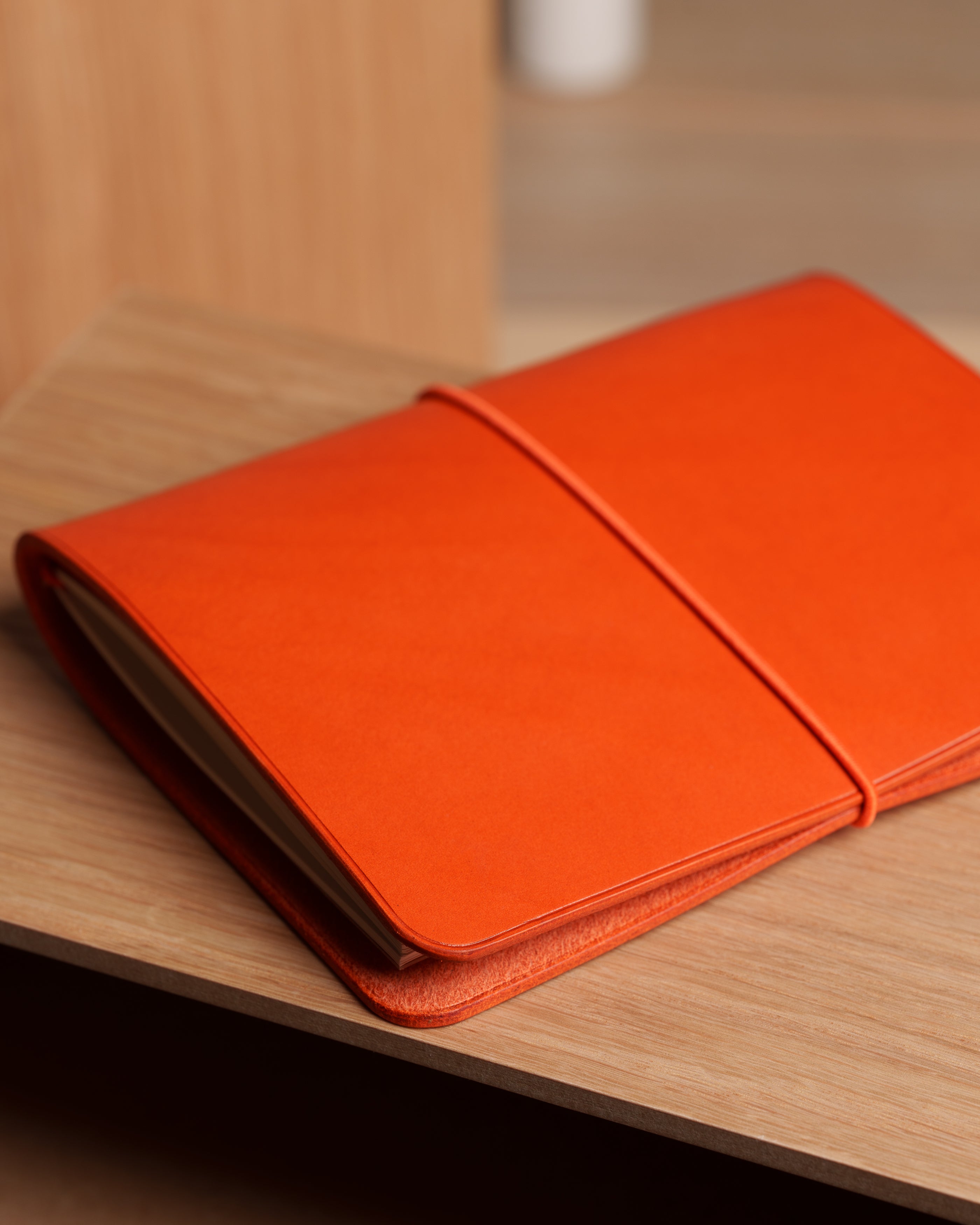 Orange Buttero Leather Cover