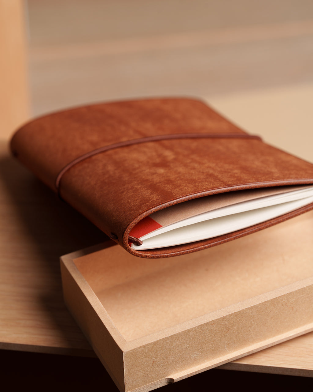 Brown Pueblo Leather Cover
