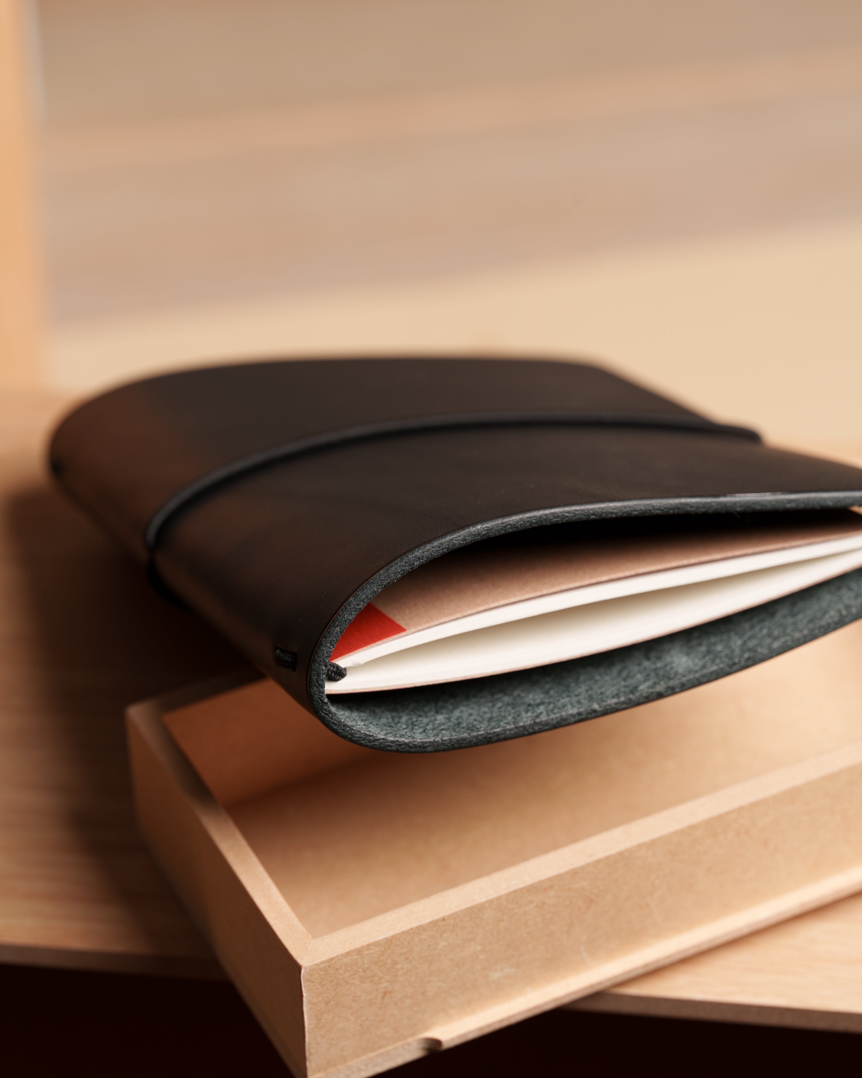 Black Buttero Leather Cover