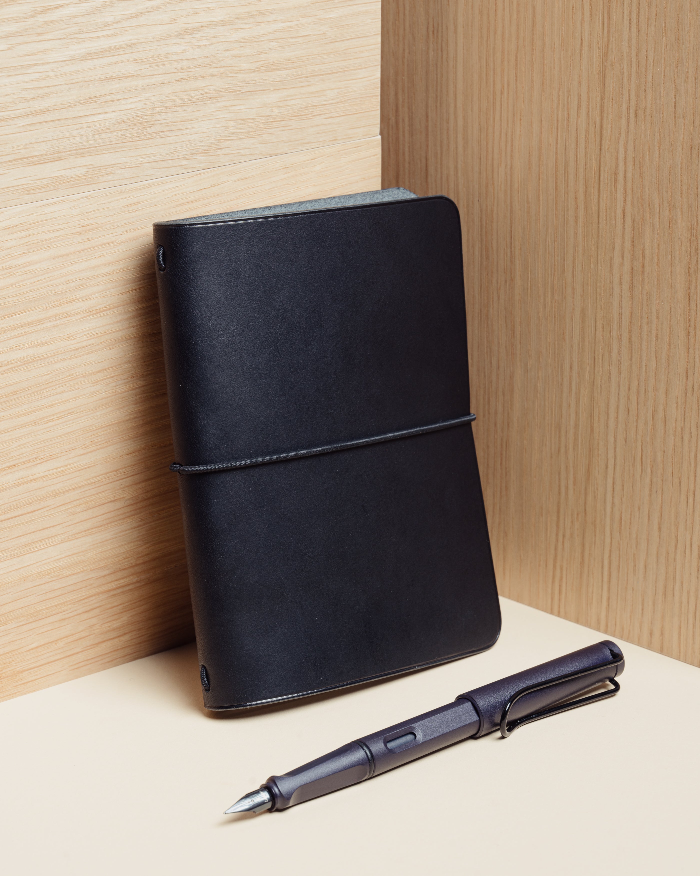 Black Buttero Leather Cover