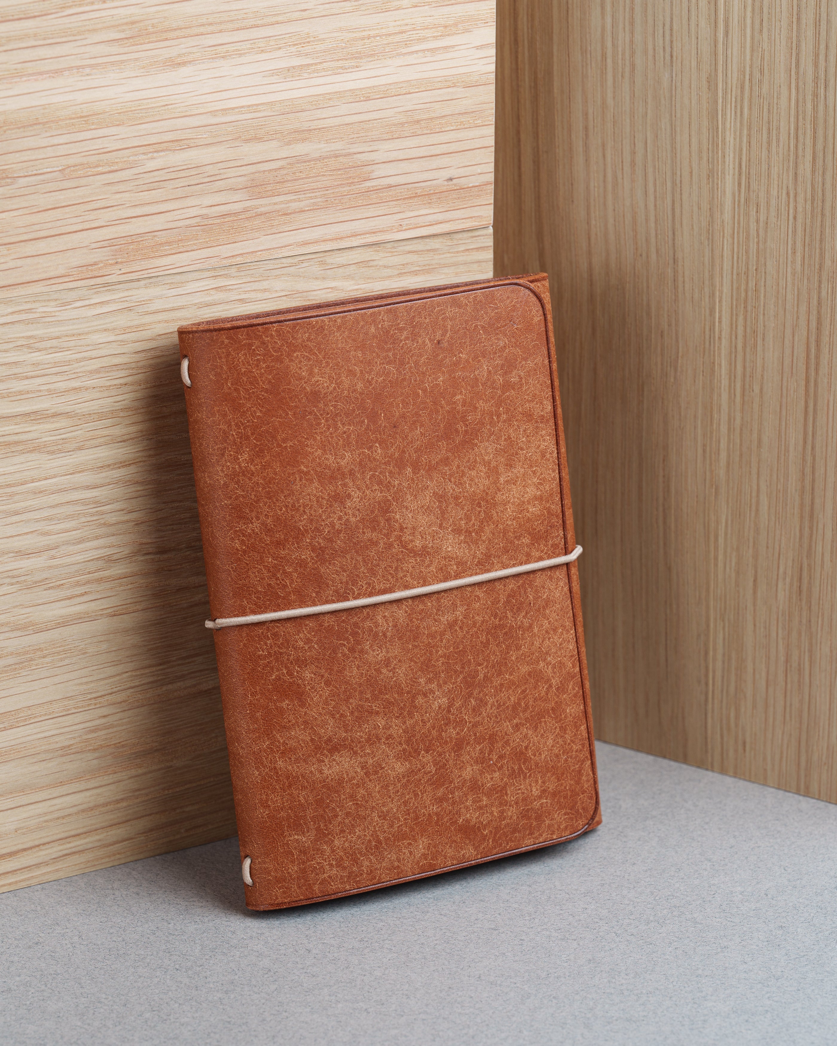 Brown Pueblo A6 trifold cover, ready to ship