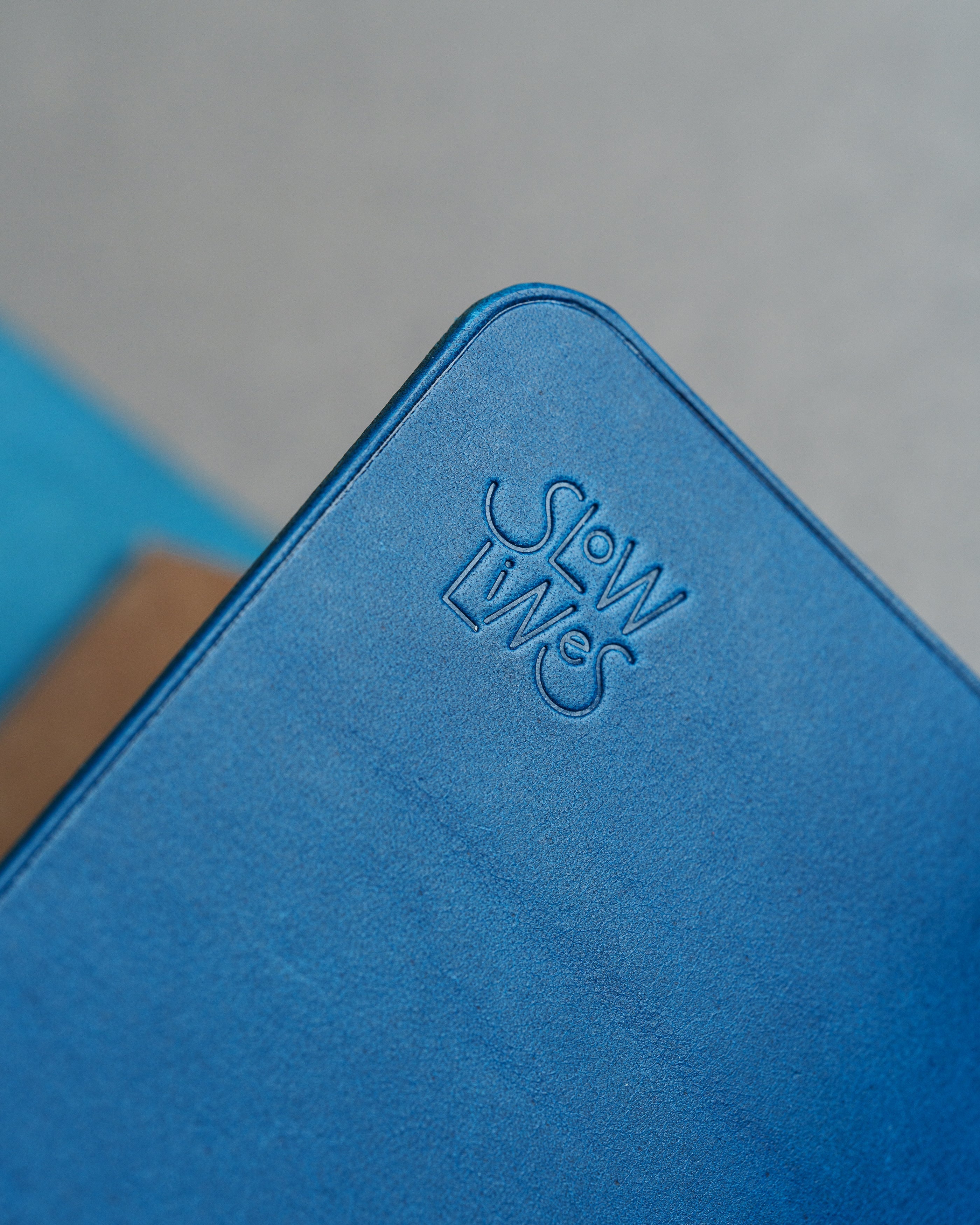 Navy Blue Buttero A6 cover, ready to ship