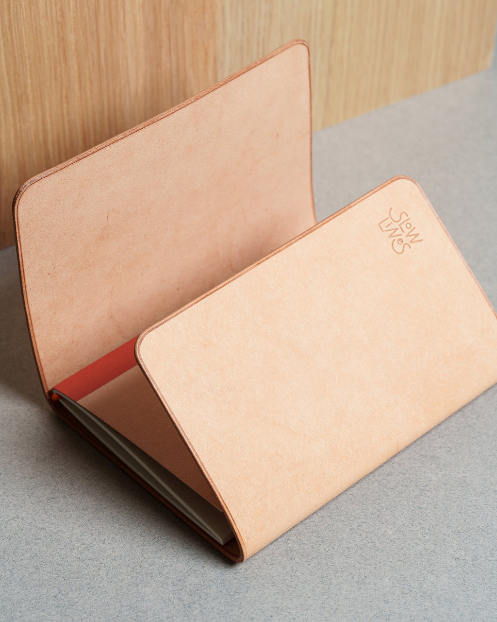 Natural Pueblo Leather Trifold Cover