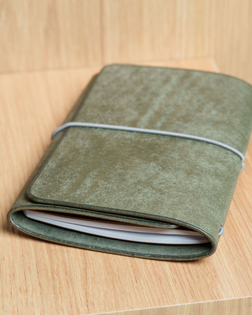 Grey Pueblo Trifold Leather Cover