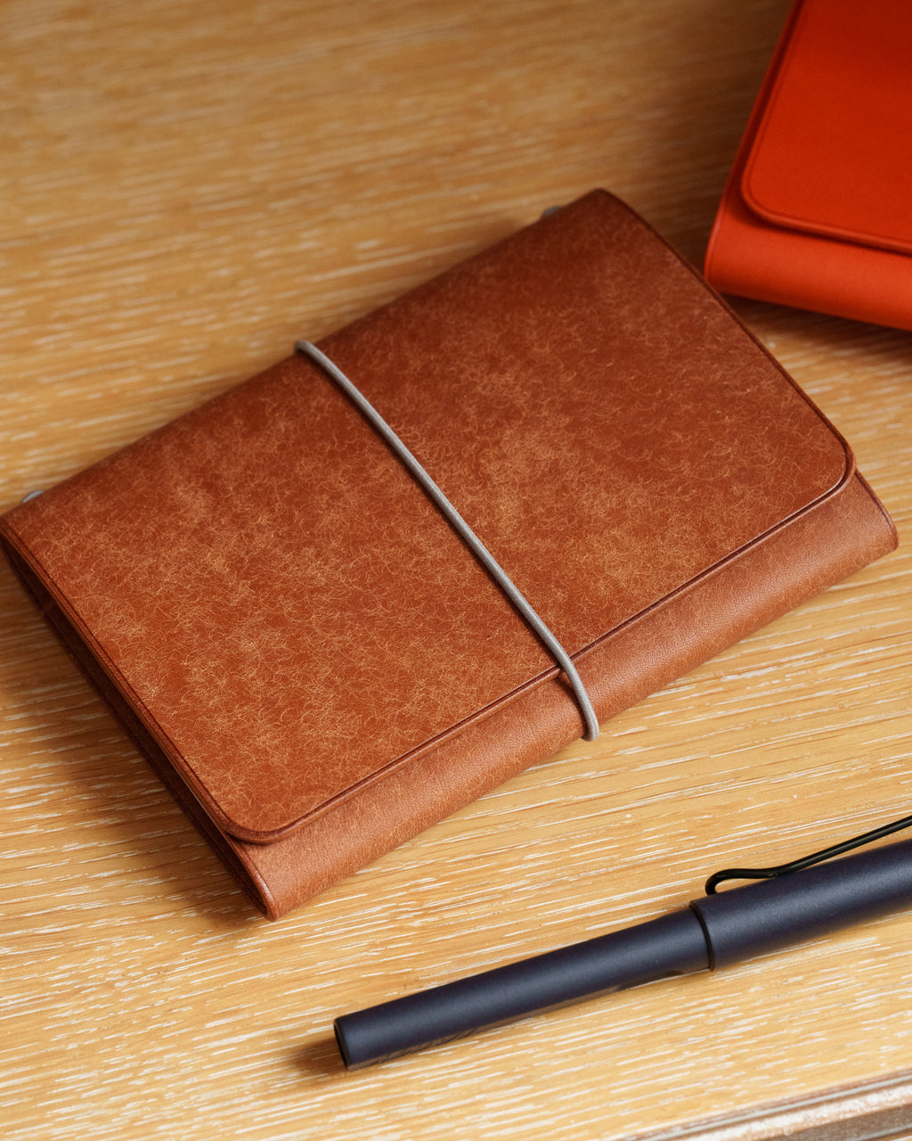 Brown Pueblo Leather Trifold Cover