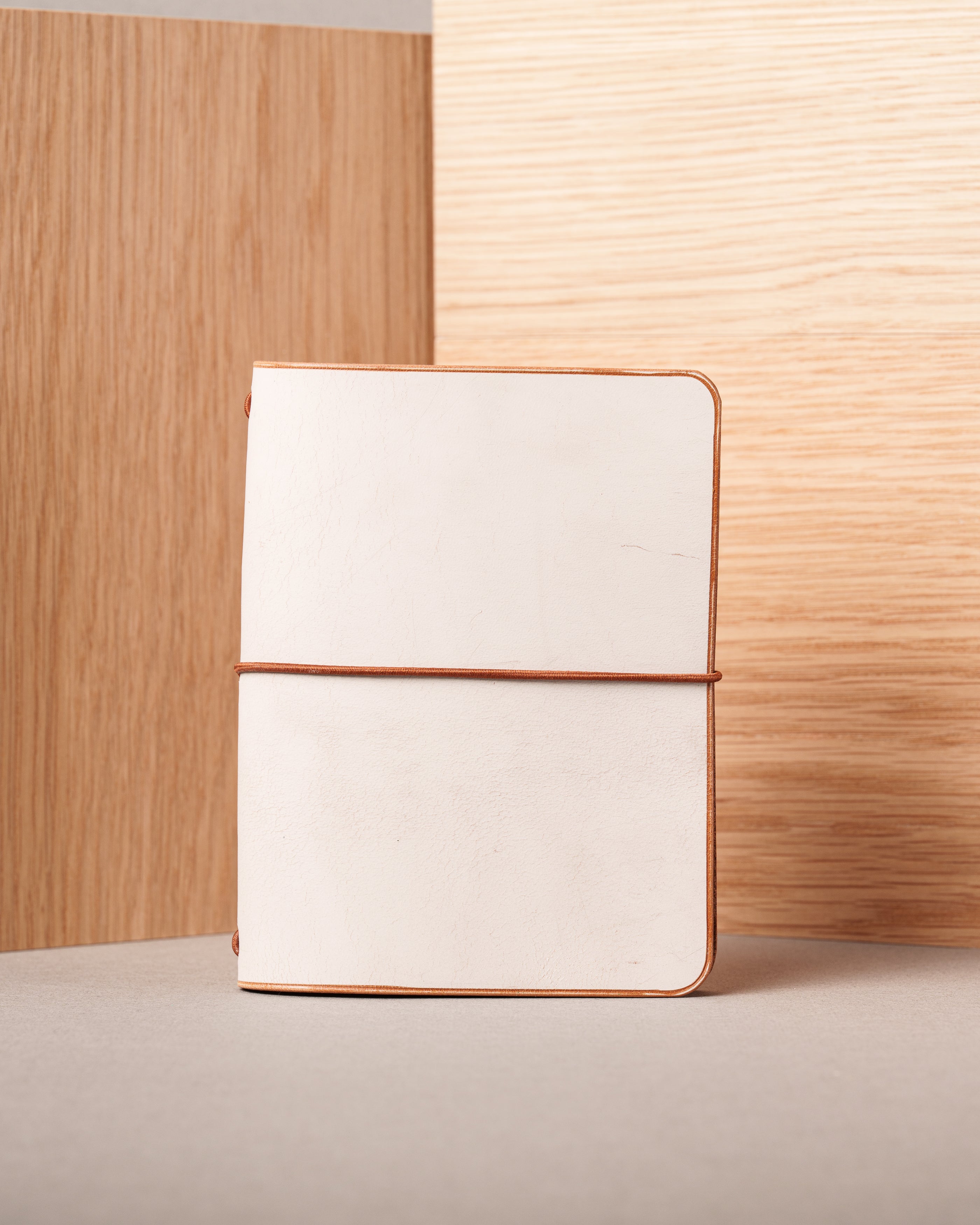 Light Brown Ghost Wax A6 cover, ready to ship
