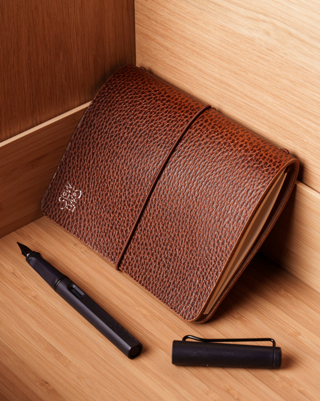 Brown Dollaro A6 cover, ready to ship