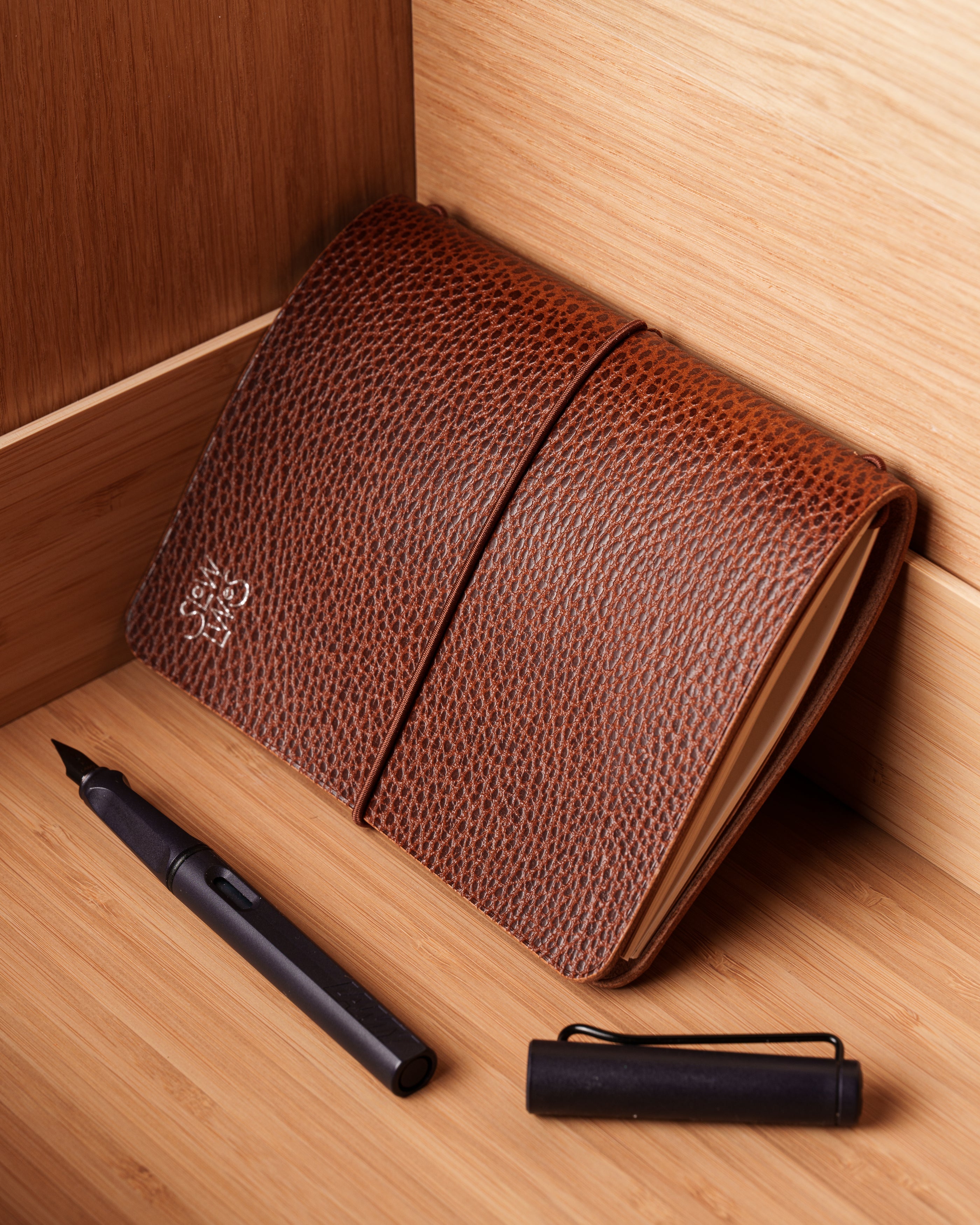 Brown Dollaro A6 cover, ready to ship