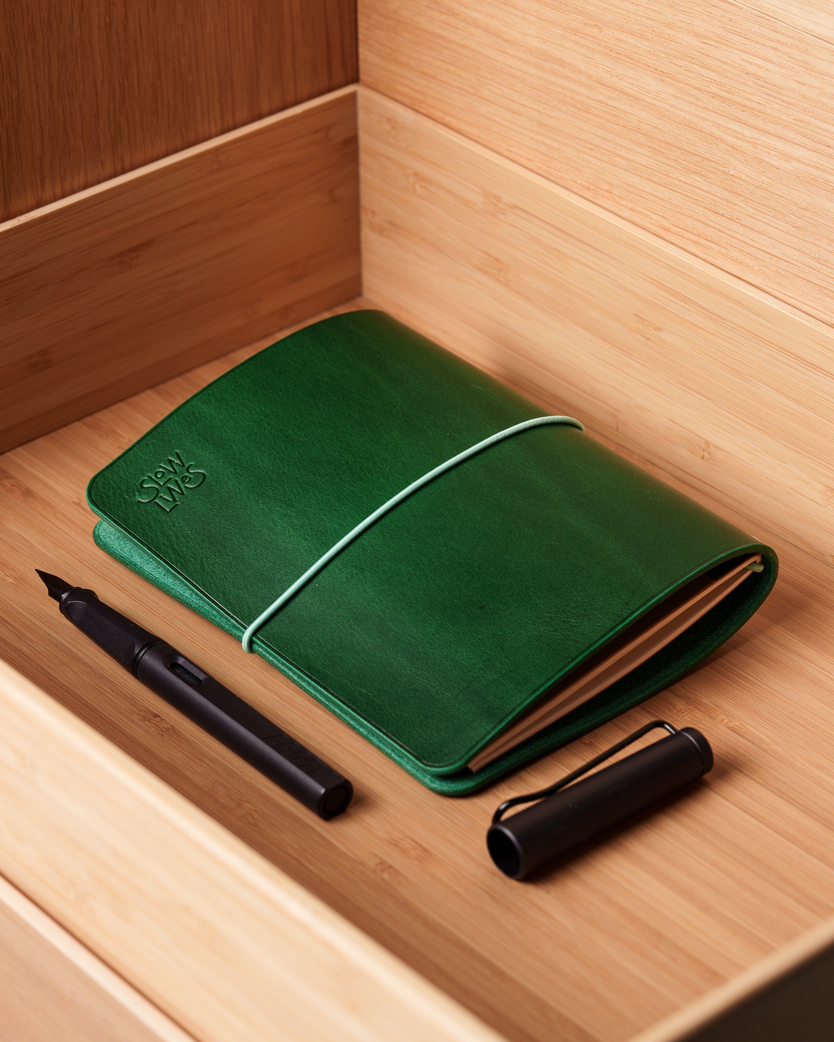 Green Buttero Leather Cover