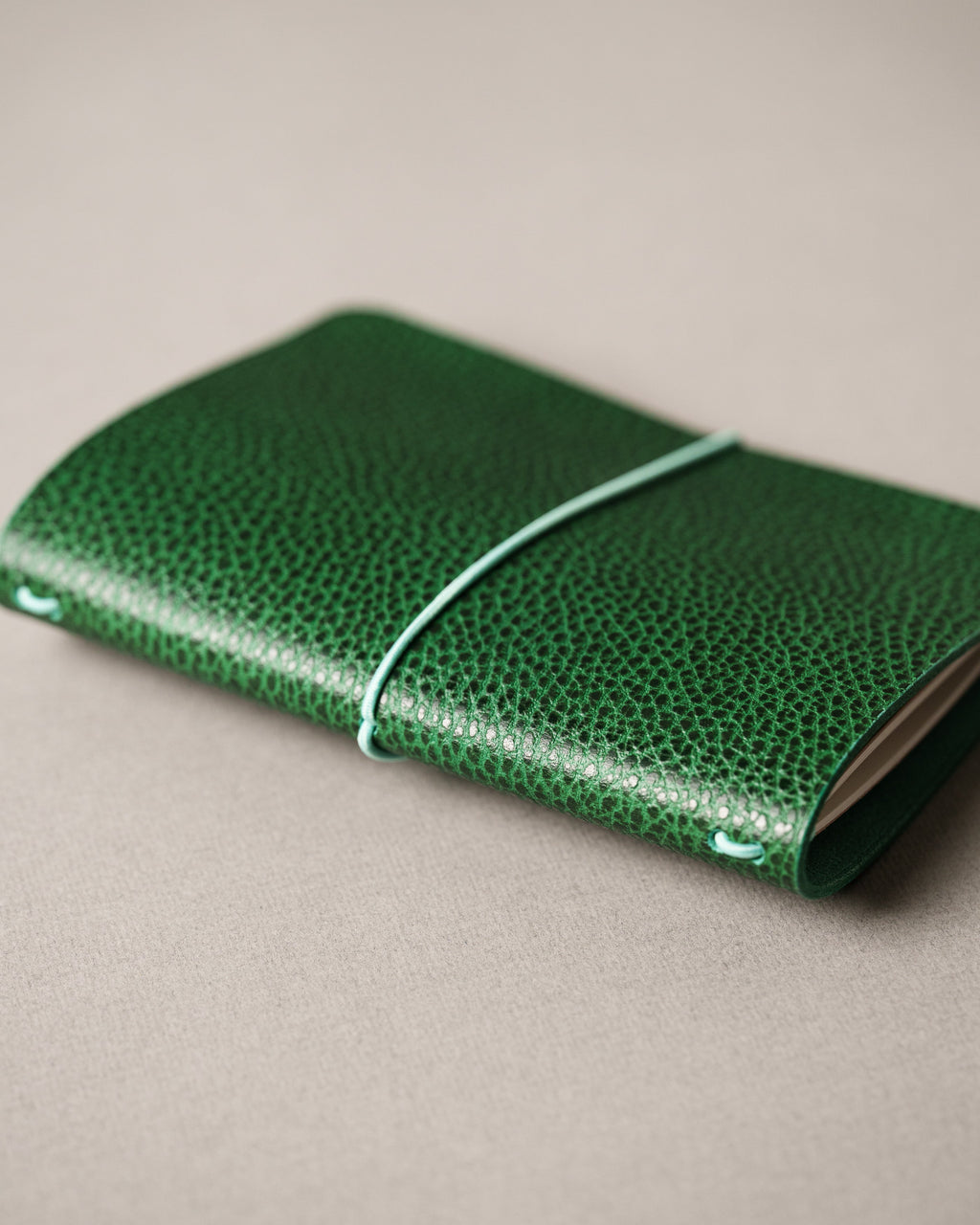 Green Dollaro A6 cover, ready to ship