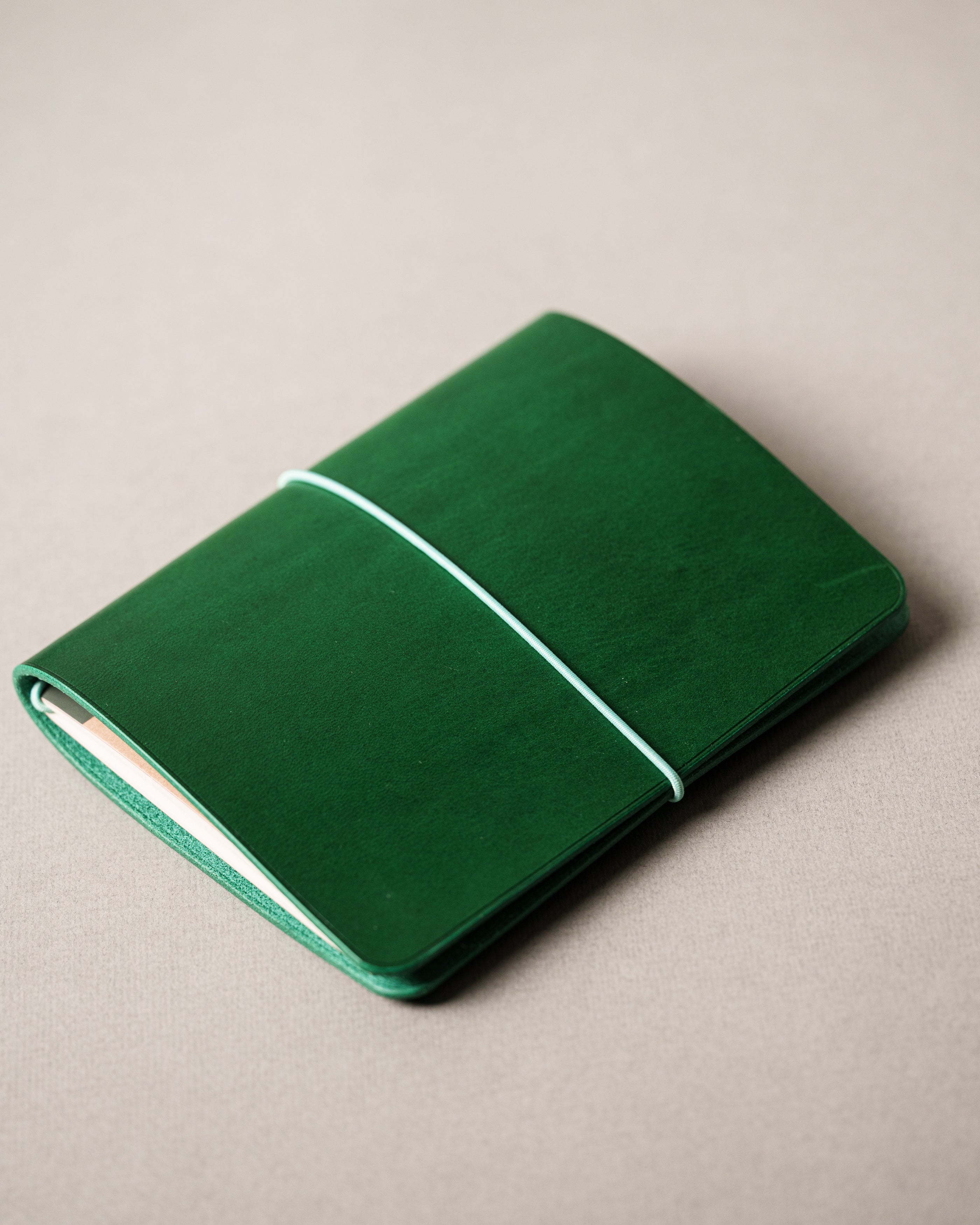 Green Buttero A6 cover, ready to ship