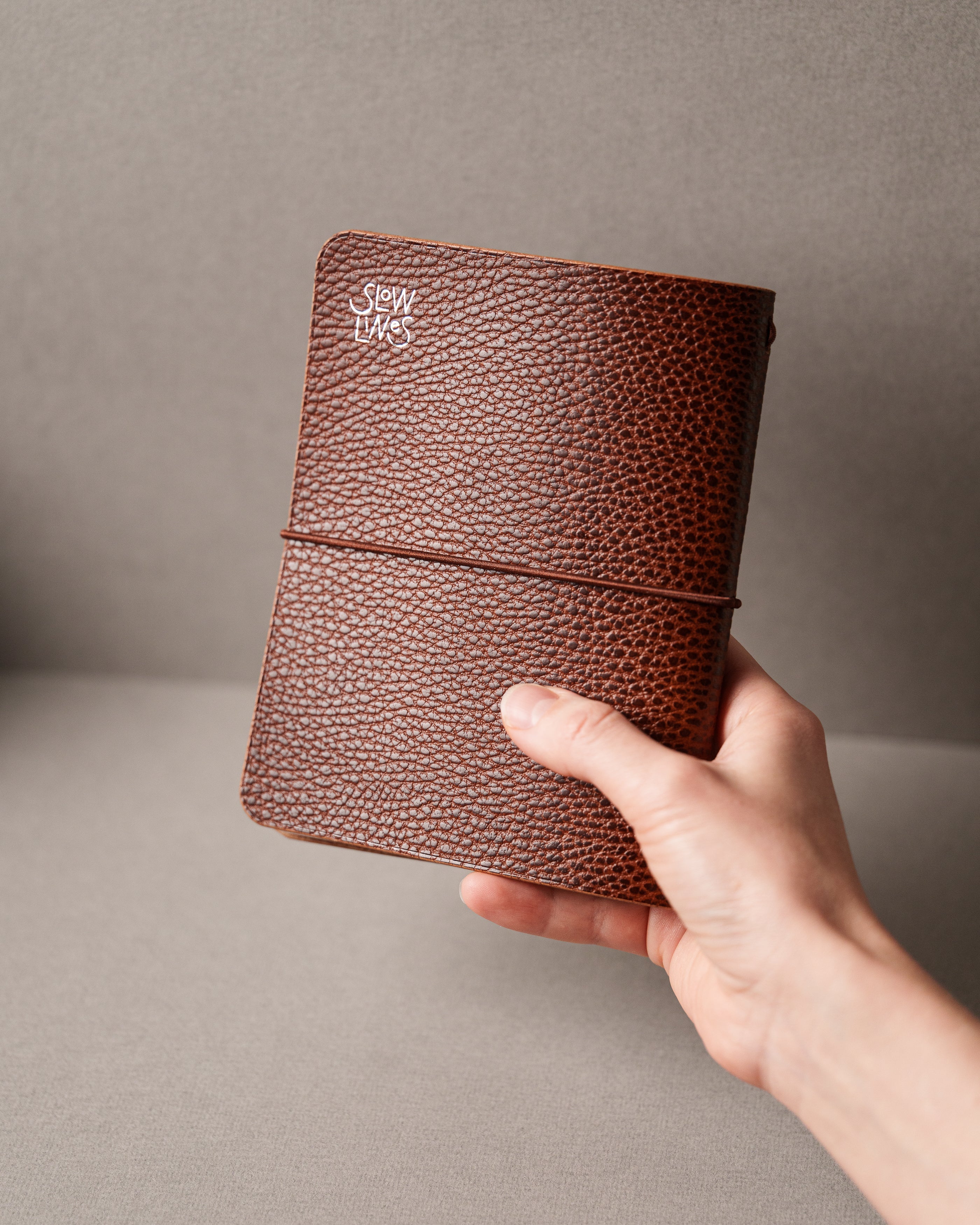 Brown Dollaro A6 cover, ready to ship