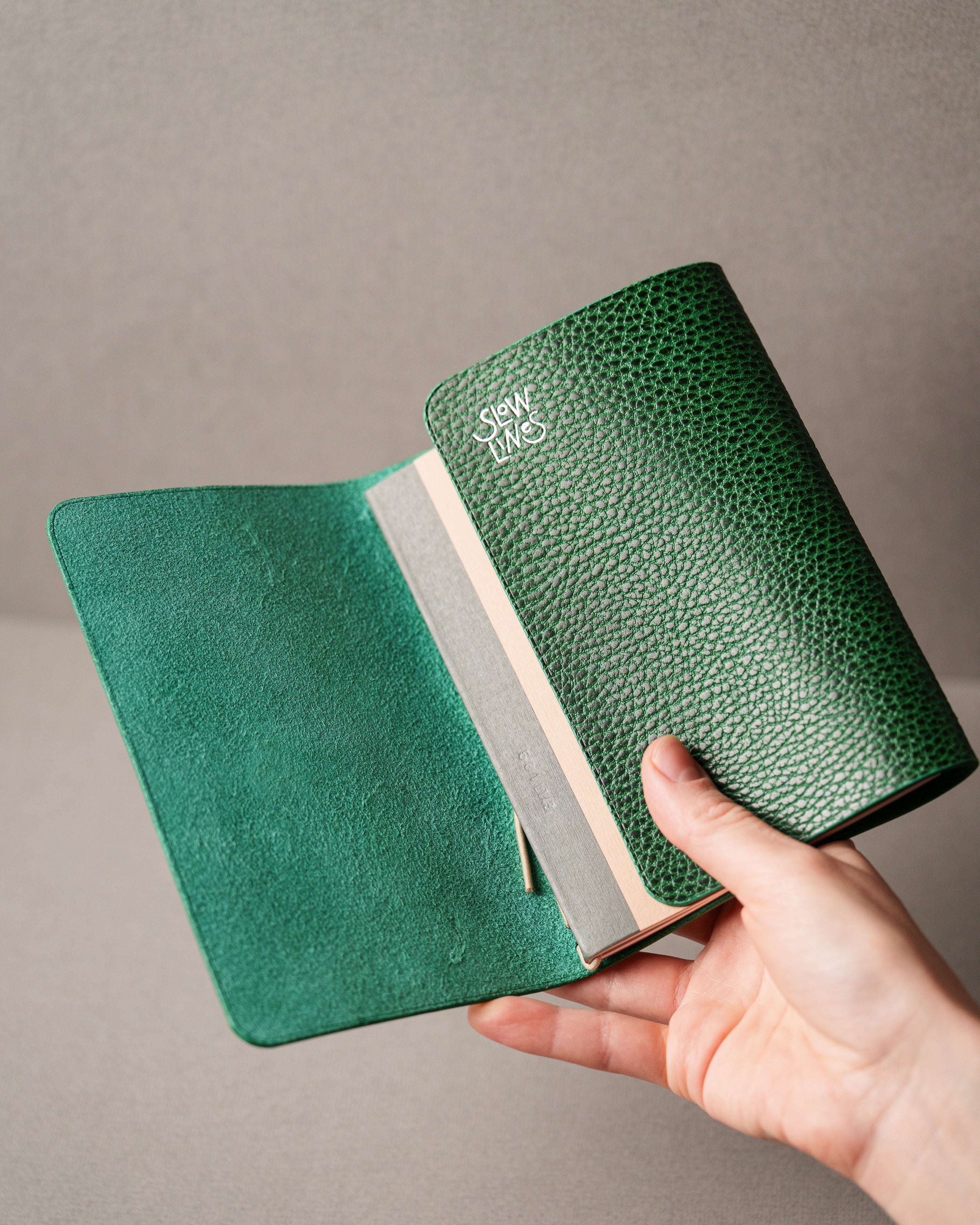 Green Dollaro A6 trifold cover, ready to ship