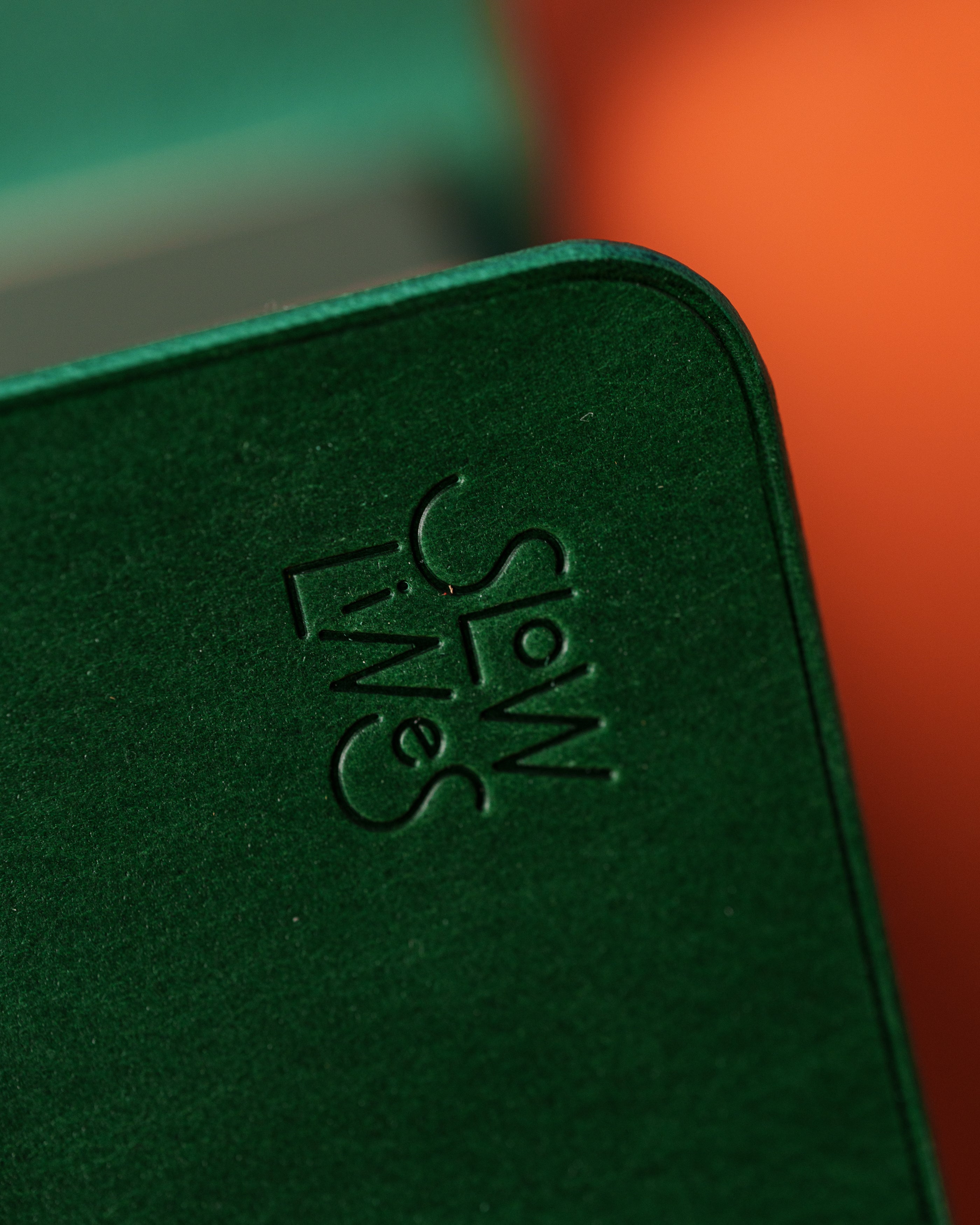 Green Buttero A6 trifold cover, ready to ship