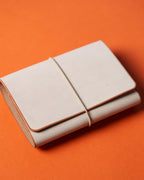 Natural Ghost Wax A6 trifold cover, ready to ship