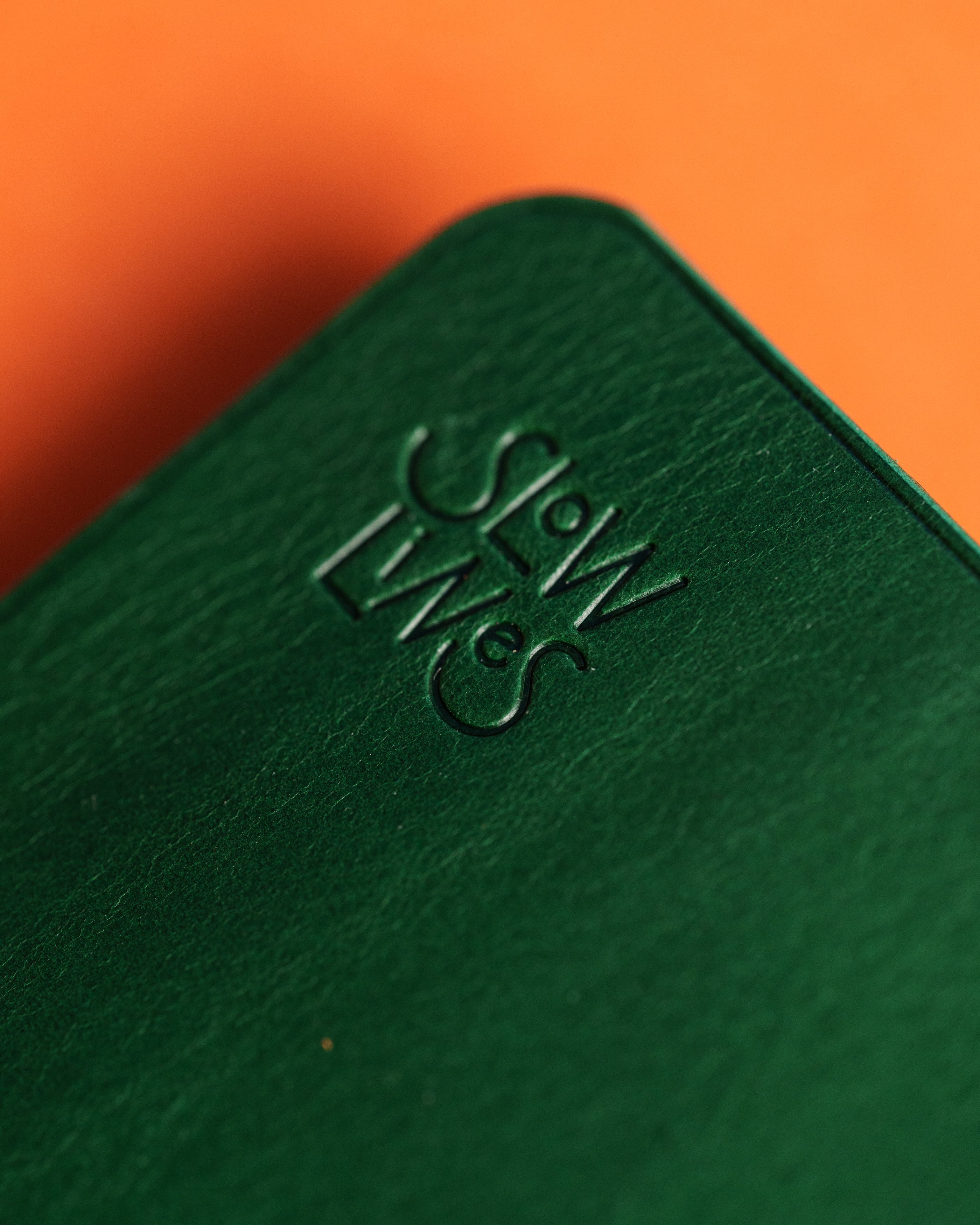 Green Buttero A6 cover, ready to ship