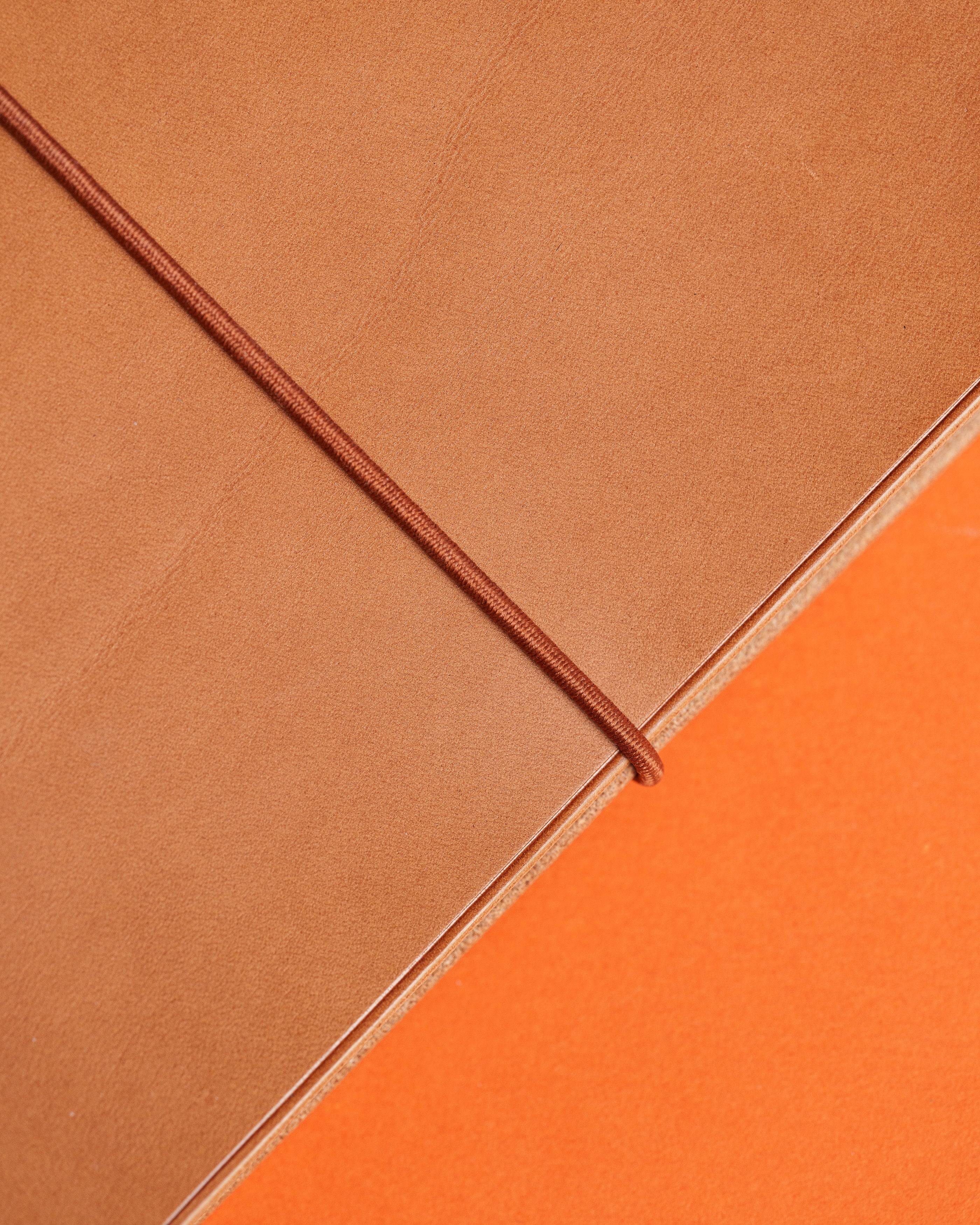 Camel Tan Buttero Leather Cover