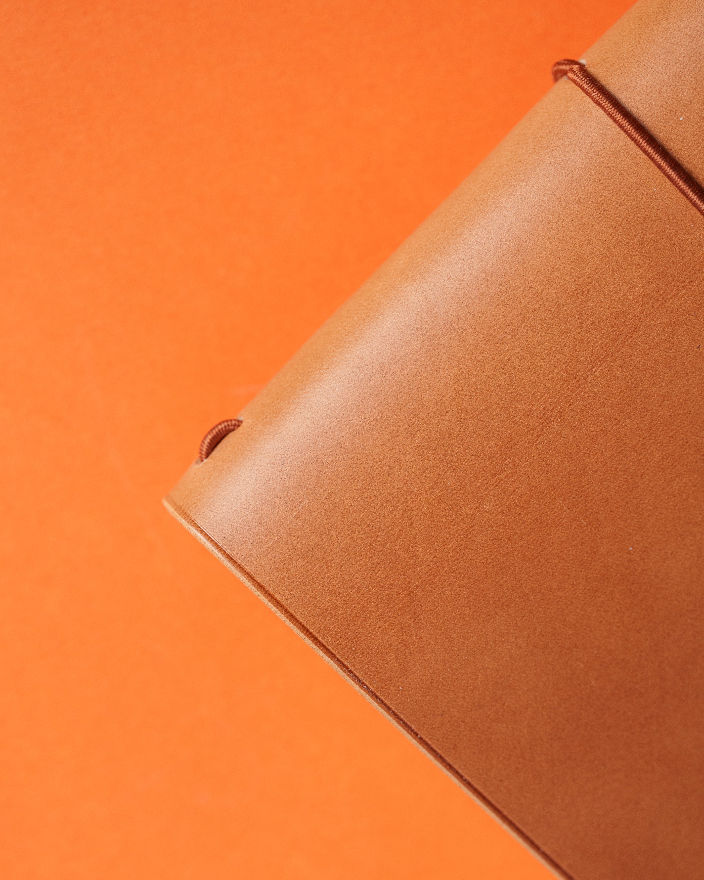 Camel Tan Buttero Leather Cover
