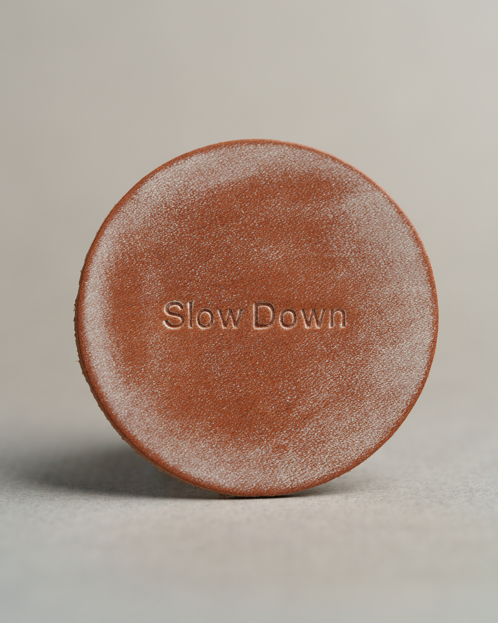 Light Brown Ghost Wax Leather Cover