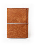 Brown Pueblo A6 trifold cover, ready to ship
