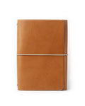 Camel Tan Buttero A6 trifold cover, ready to ship