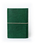 Green Dollaro Leather Trifold Cover