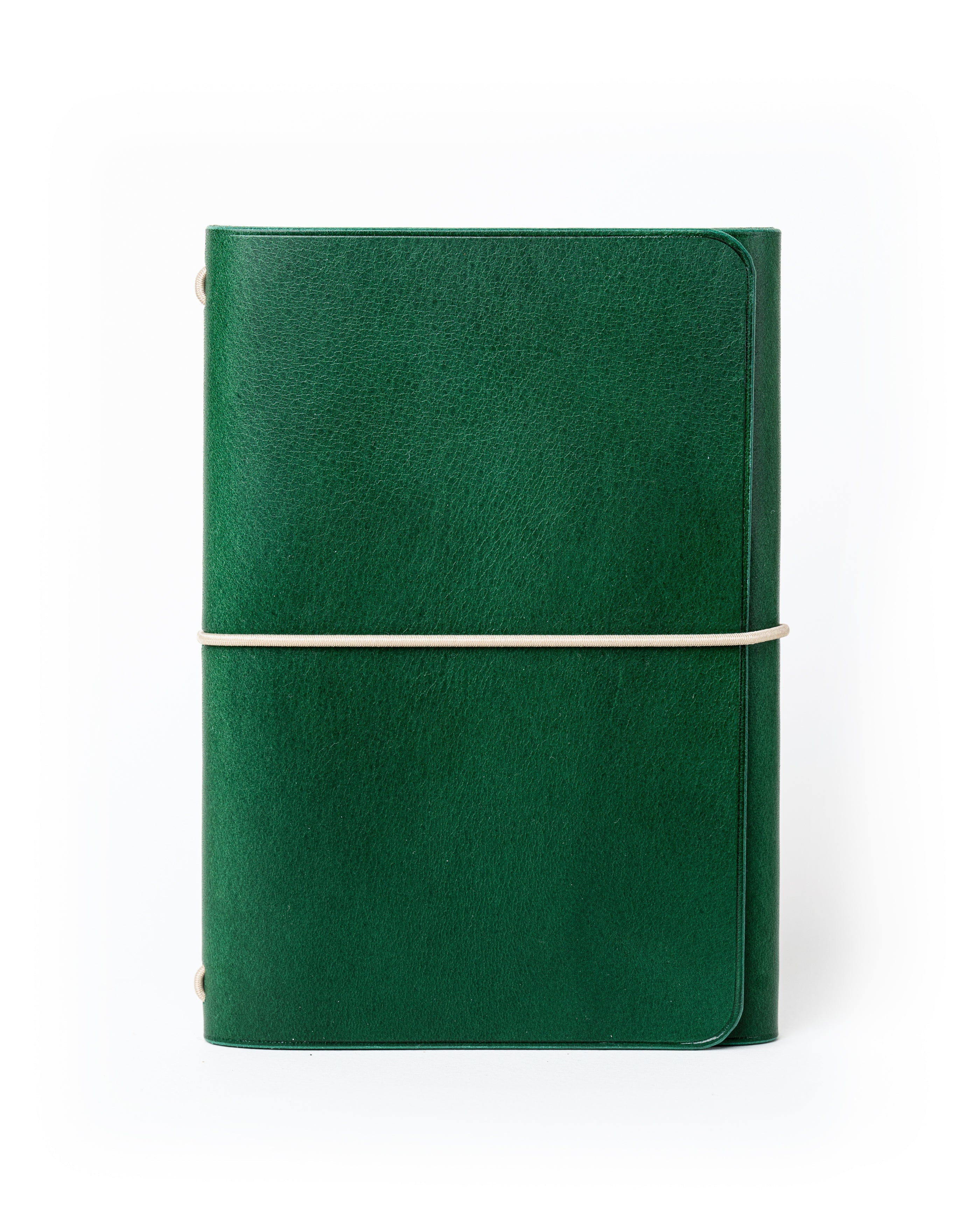 Green Buttero A6 trifold cover, ready to ship