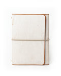Natural Ghost Wax Leather Trifold Cover