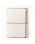 Natural Ghost Wax A6 trifold cover, ready to ship