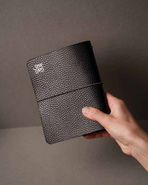 Black Dollaro A6 cover, ready to ship