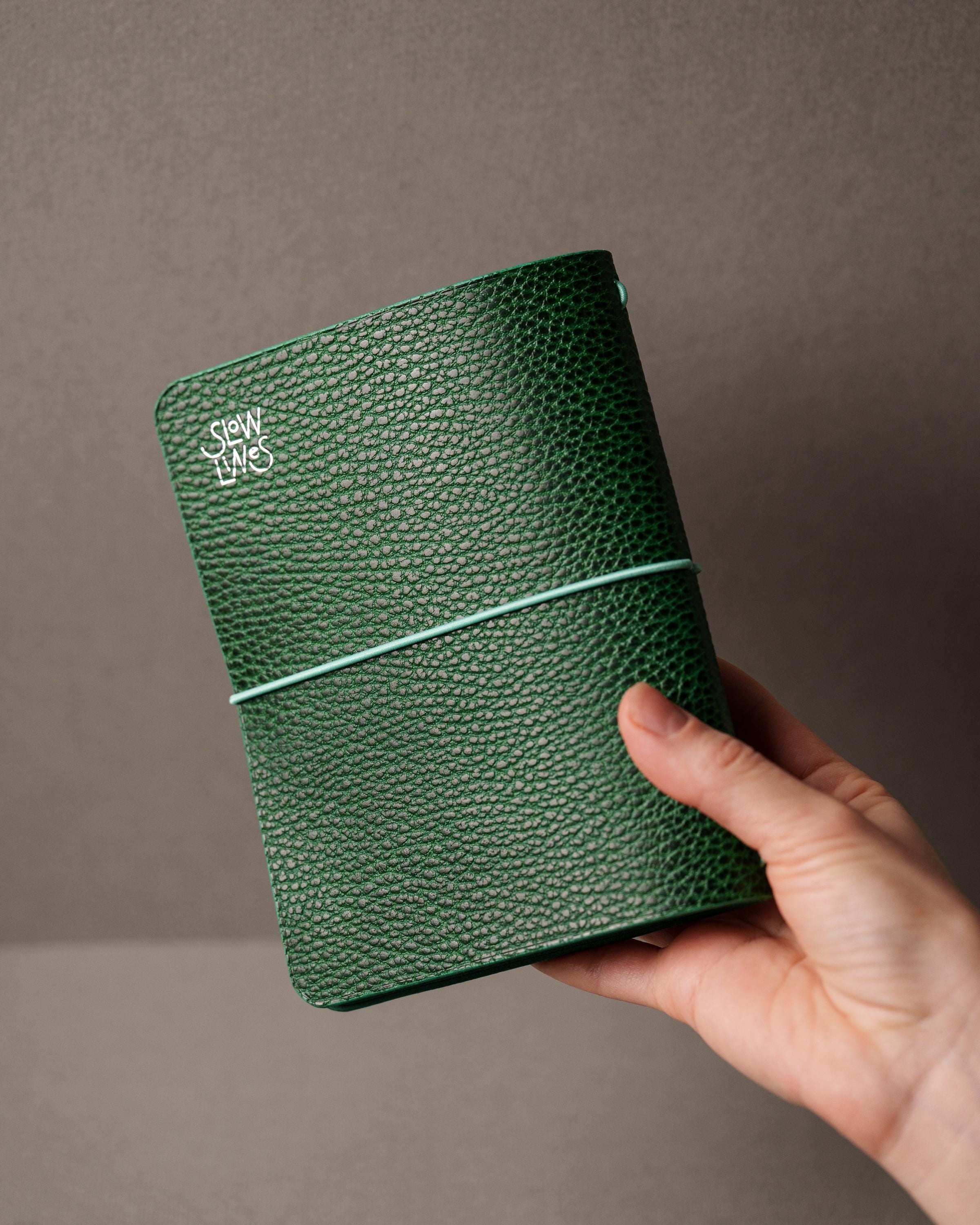 Green Dollaro A6 cover, ready to ship
